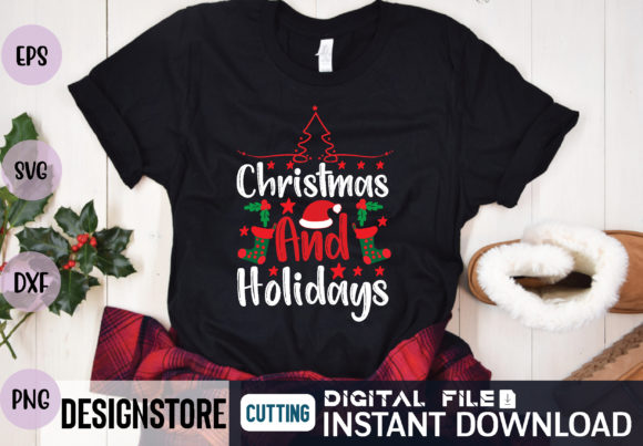 Christmas and Holidays Svg Graphics for T-Shirt Designs