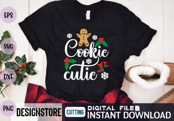 Cookie Cutie Svg Graphics and T-Shirt Designs