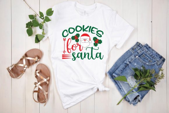 Cookies for Santa Svg: Seasonal Graphics and T-Shirt Designs