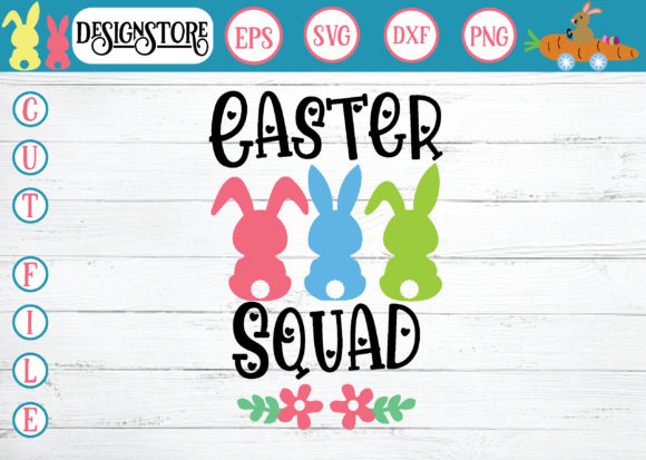 Easter Squad Svg: Graphics for T-Shirt Designs and Branding