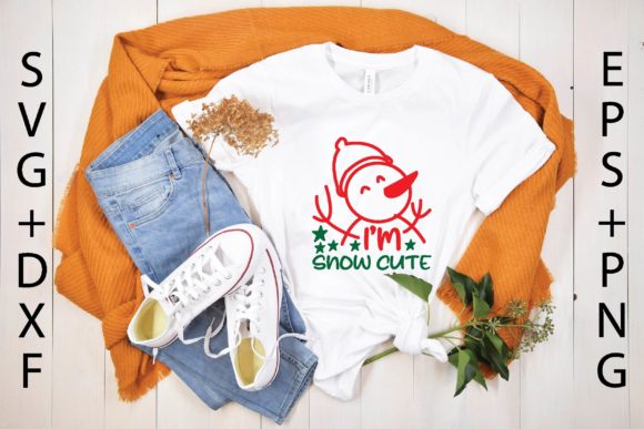 I'm Snow Cute Svg: A Fresh Look for Graphics and T-Shirt Designs