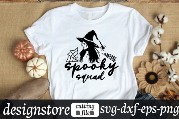 Spooky Squad Svg: A Designer's Review of T-Shirt Designs and Graphics