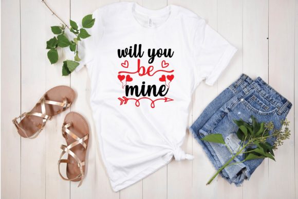 Will You Be Mine Svg: Graphics and T-Shirt Designs for Publishing